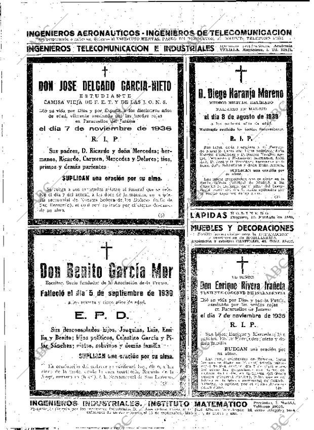 ABC MADRID 06-09-1939 página 20
