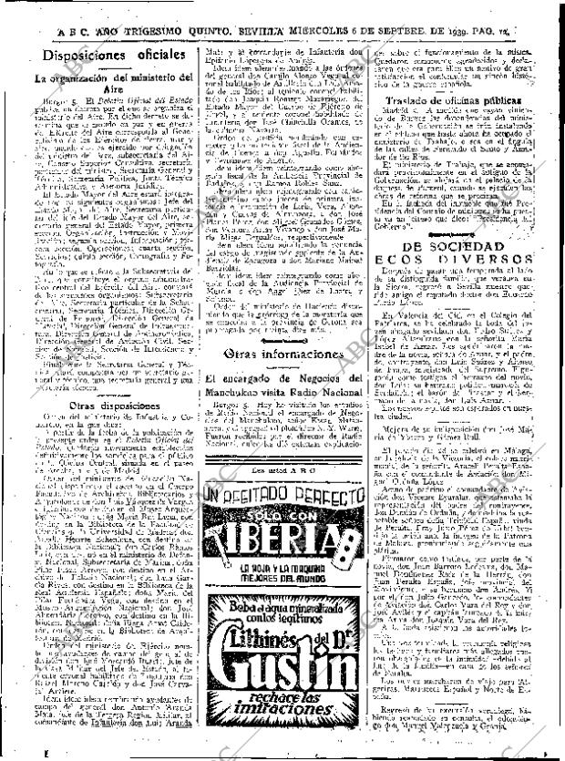 ABC SEVILLA 06-09-1939 página 12