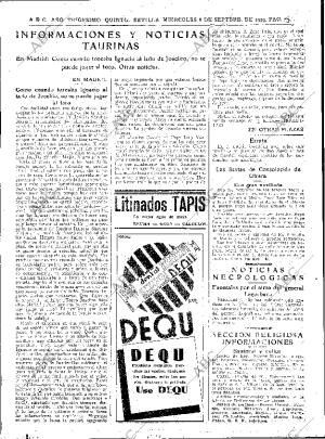 ABC SEVILLA 06-09-1939 página 14