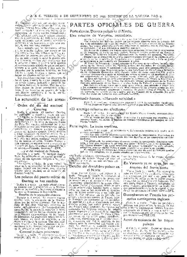ABC MADRID 08-09-1939 página 9