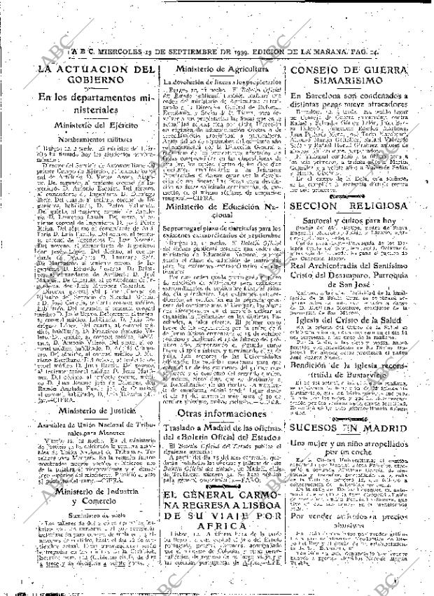 ABC MADRID 13-09-1939 página 14