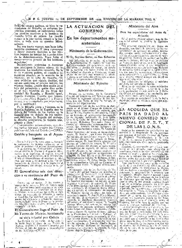 ABC MADRID 14-09-1939 página 8