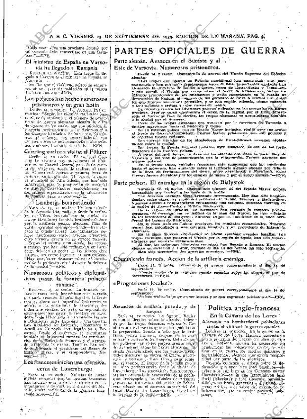 ABC MADRID 15-09-1939 página 9