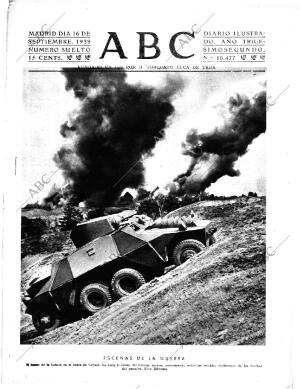 ABC MADRID 16-09-1939 página 1