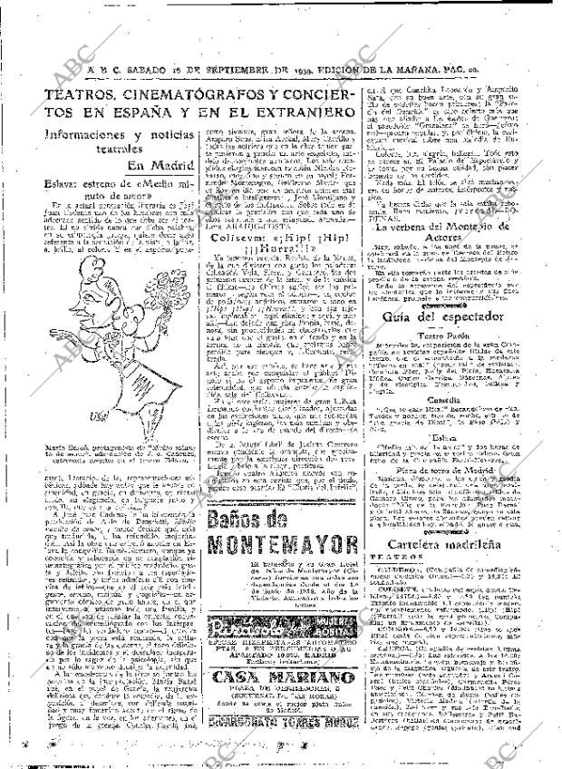 ABC MADRID 16-09-1939 página 20