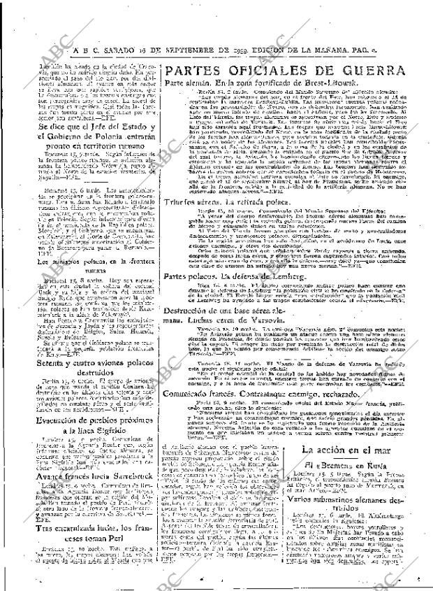 ABC MADRID 16-09-1939 página 9