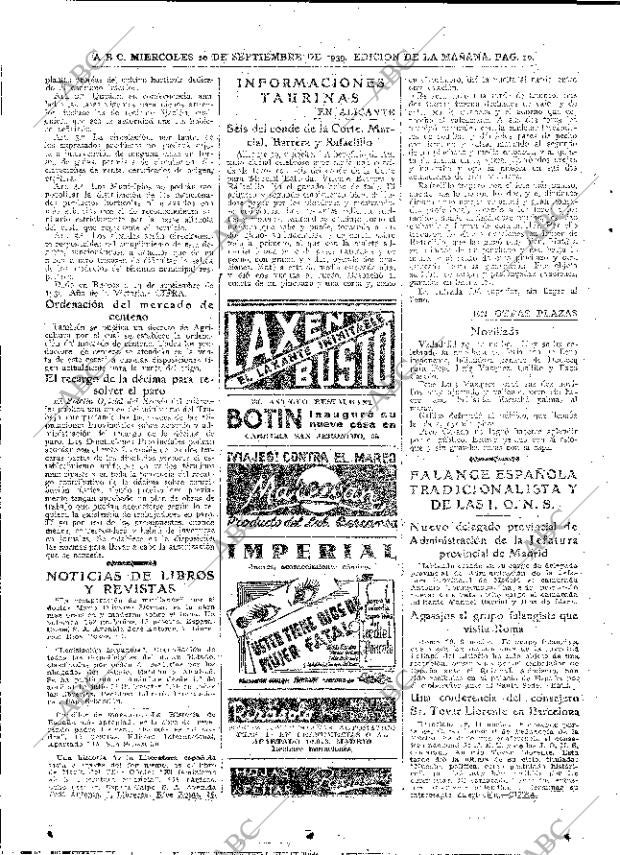 ABC MADRID 20-09-1939 página 10