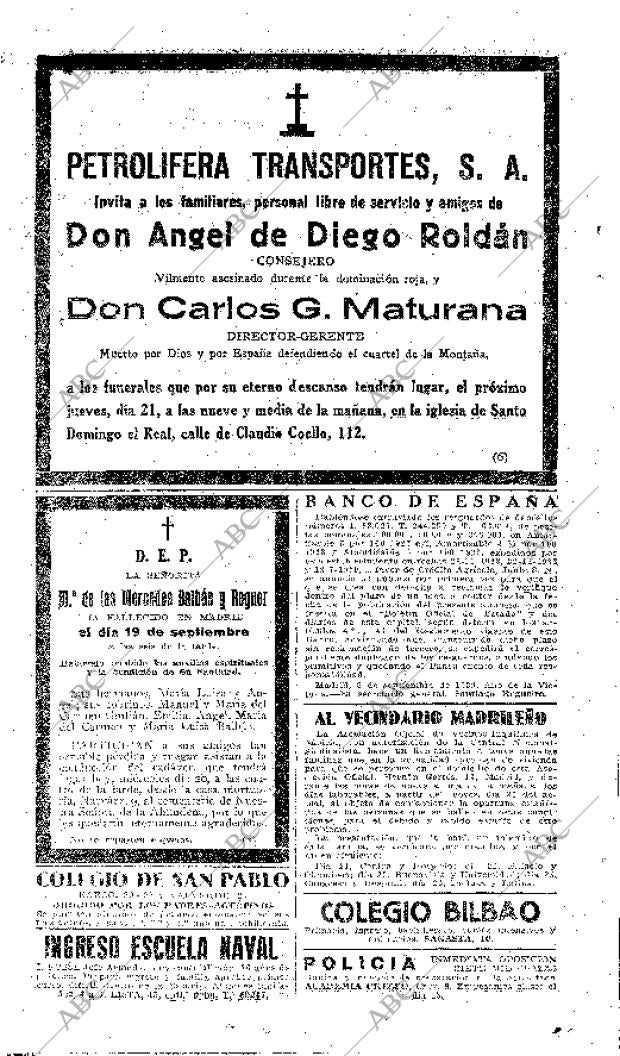 ABC MADRID 20-09-1939 página 20