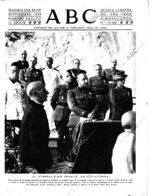 ABC MADRID 23-09-1939 página 1