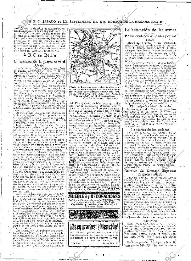 ABC MADRID 23-09-1939 página 10
