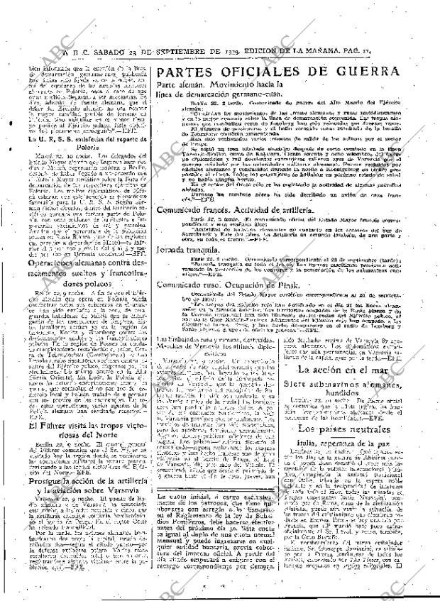 ABC MADRID 23-09-1939 página 11