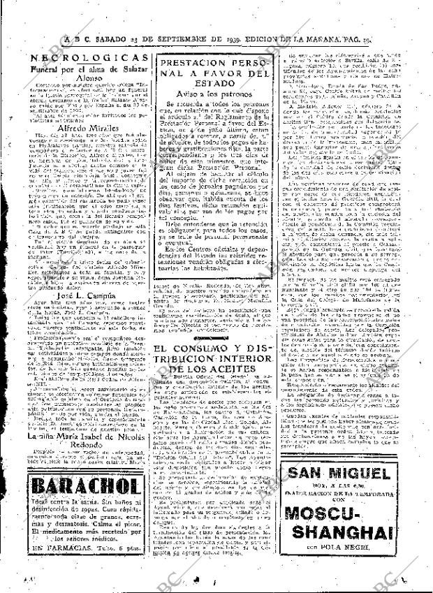 ABC MADRID 23-09-1939 página 19