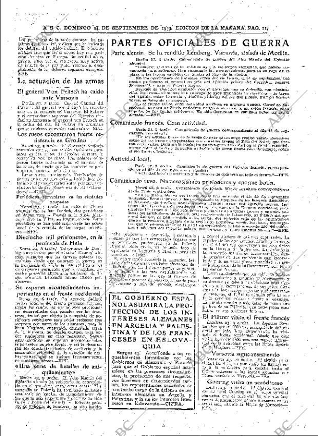 ABC MADRID 24-09-1939 página 11