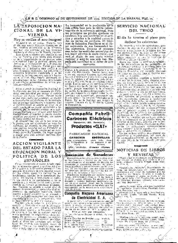 ABC MADRID 24-09-1939 página 15