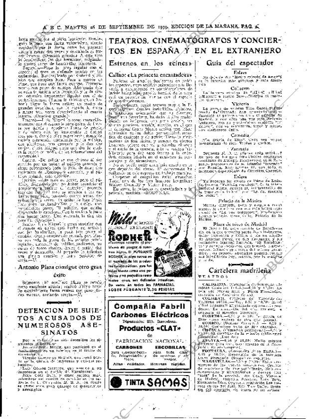 ABC MADRID 26-09-1939 página 17