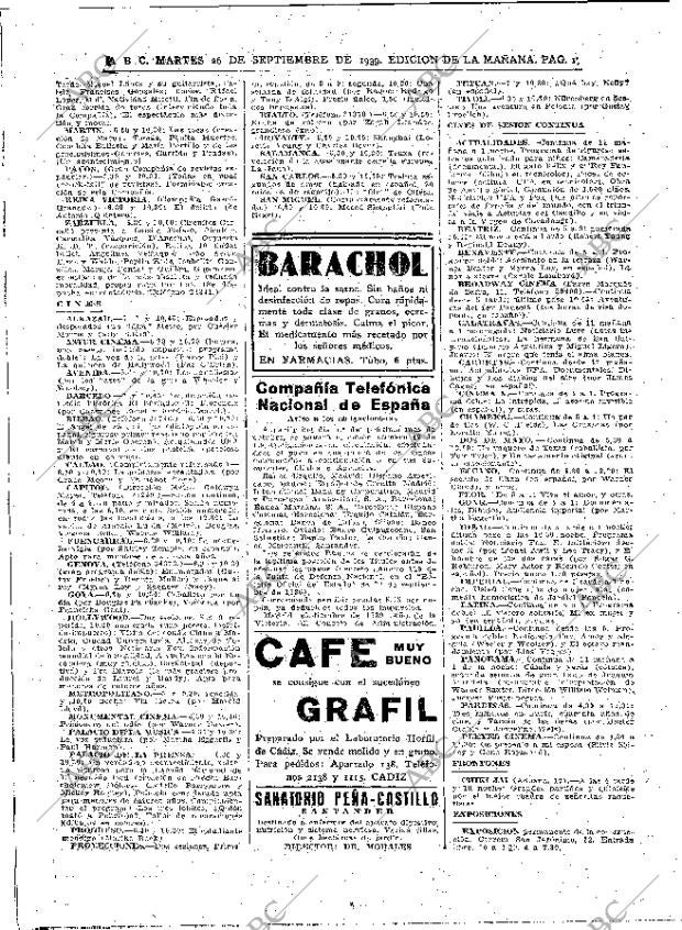 ABC MADRID 26-09-1939 página 18
