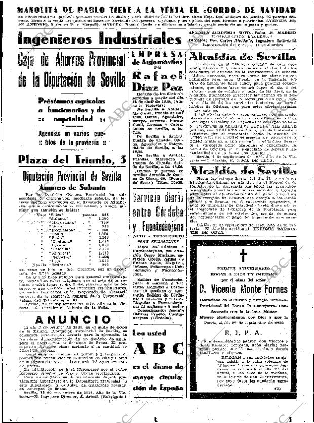 ABC SEVILLA 26-09-1939 página 19