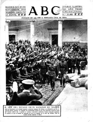 ABC MADRID 29-09-1939 página 1