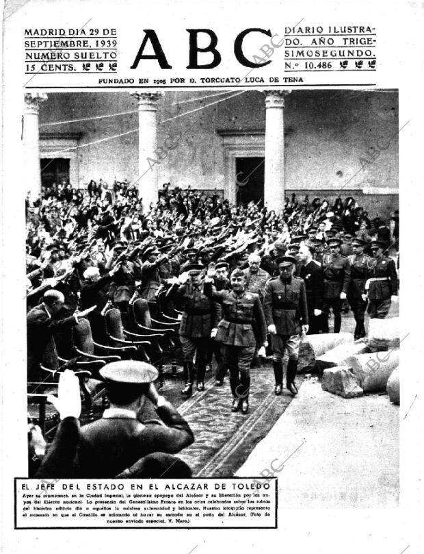ABC MADRID 29-09-1939 página 1