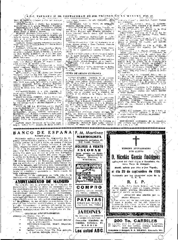 ABC MADRID 29-09-1939 página 15