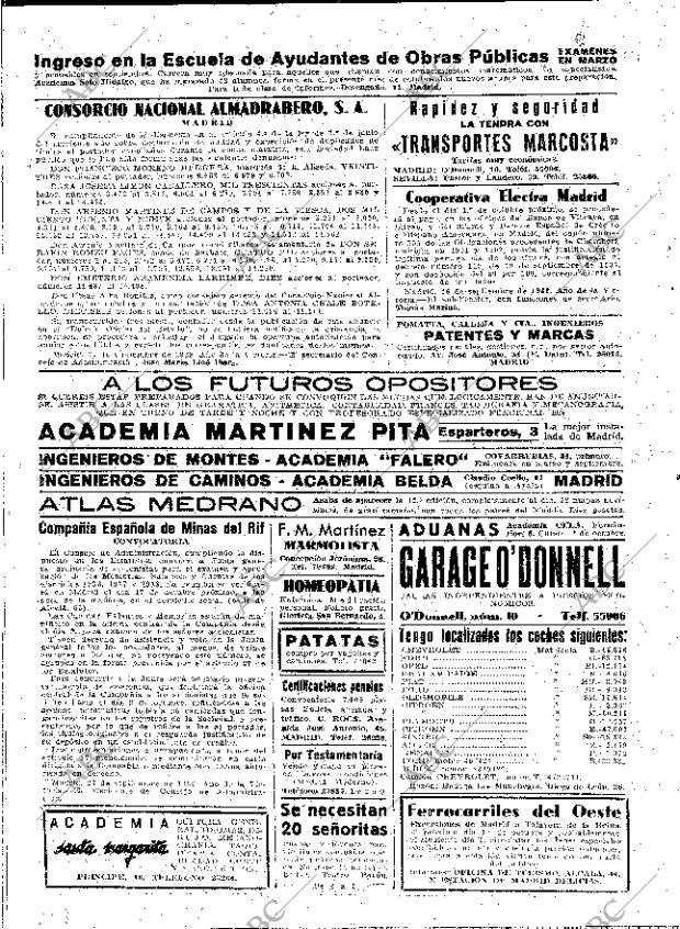 ABC MADRID 30-09-1939 página 2