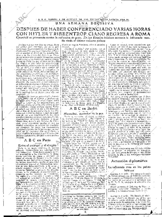 ABC MADRID 03-10-1939 página 11