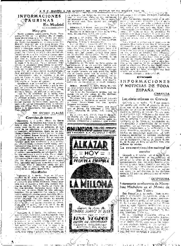 ABC MADRID 03-10-1939 página 16