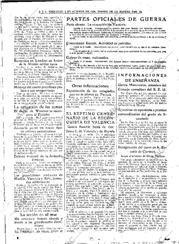 ABC MADRID 04-10-1939 página 12