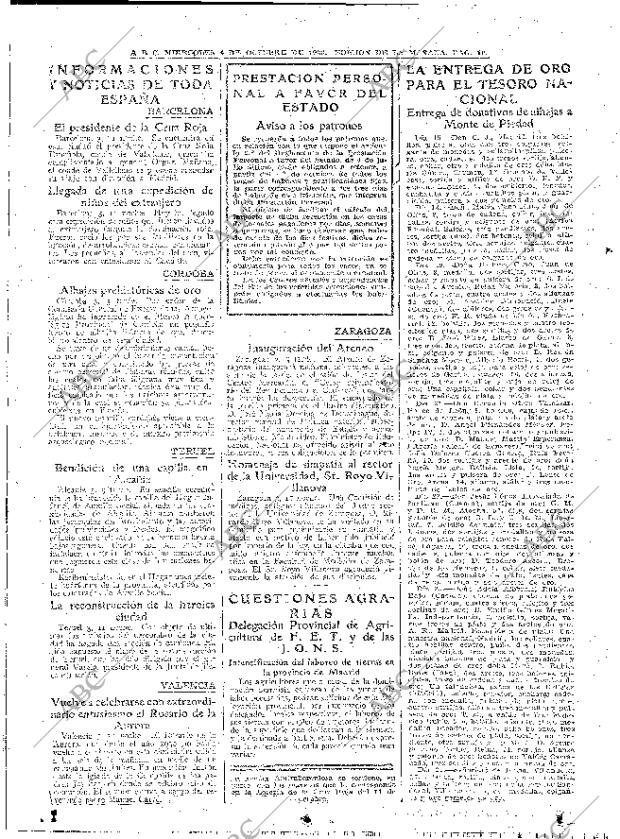 ABC MADRID 04-10-1939 página 16