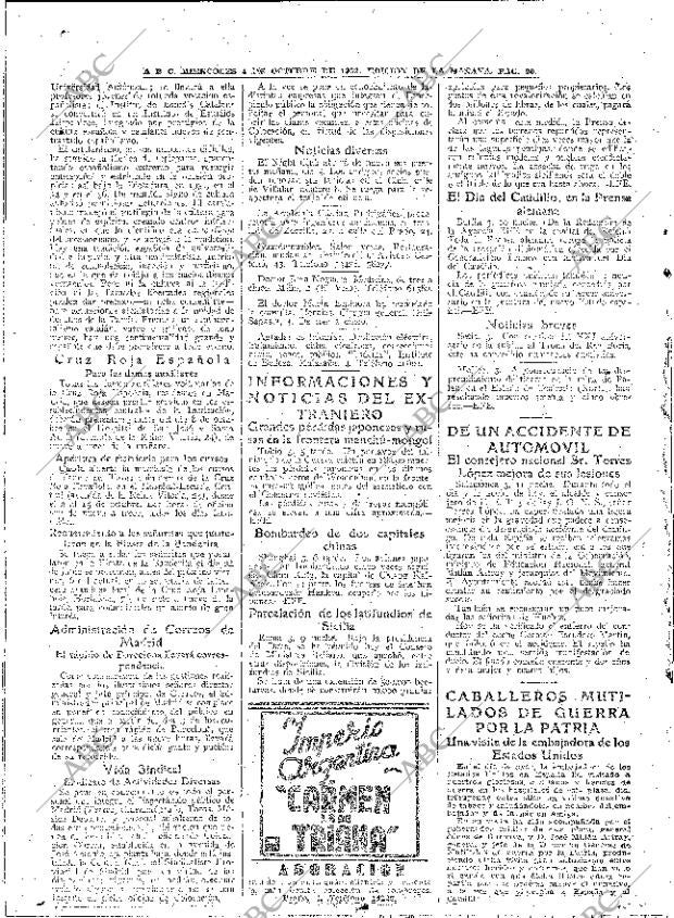 ABC MADRID 04-10-1939 página 20