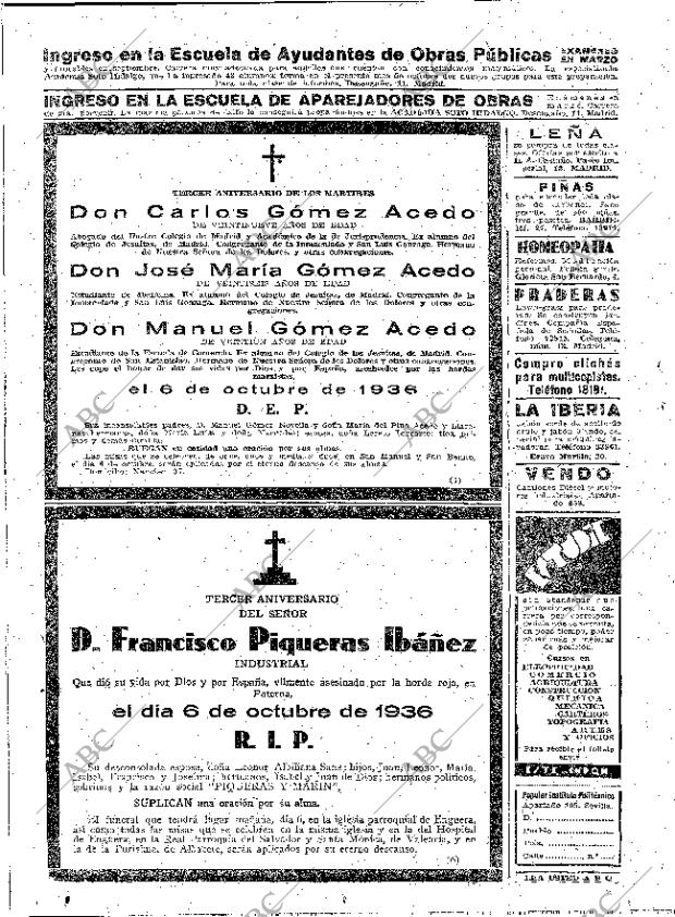 ABC MADRID 05-10-1939 página 16