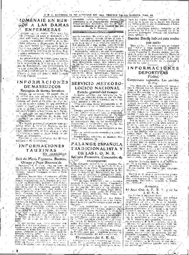 ABC MADRID 15-10-1939 página 19