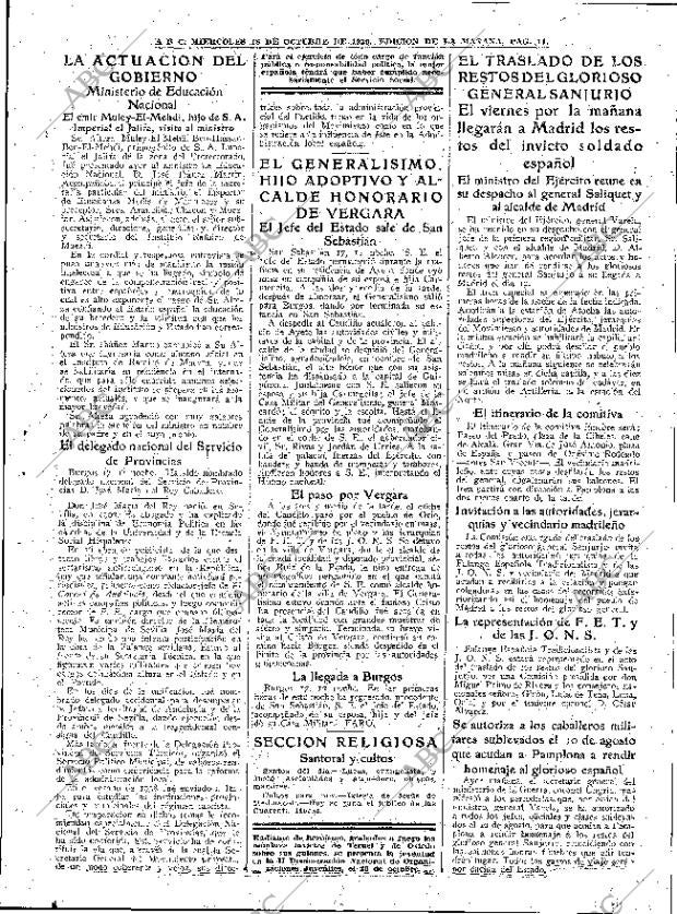 ABC MADRID 18-10-1939 página 11