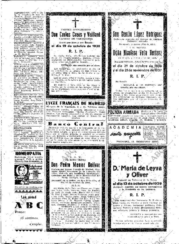 ABC MADRID 18-10-1939 página 22