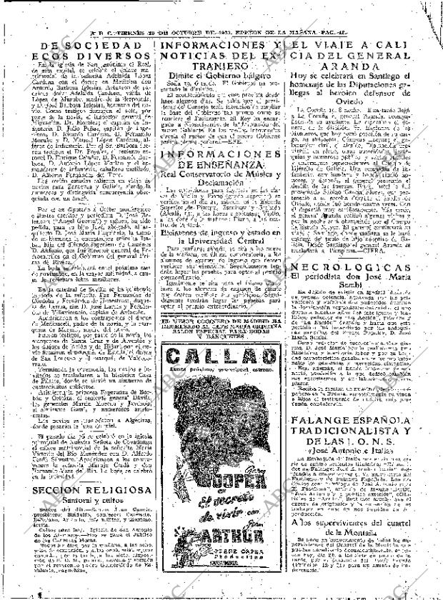 ABC MADRID 20-10-1939 página 12