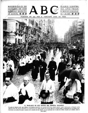 ABC MADRID 21-10-1939 página 1