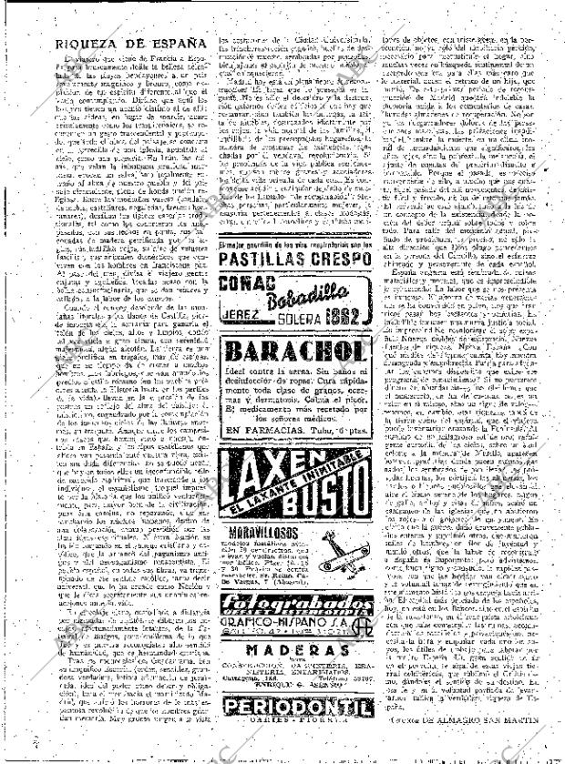 ABC MADRID 21-10-1939 página 6