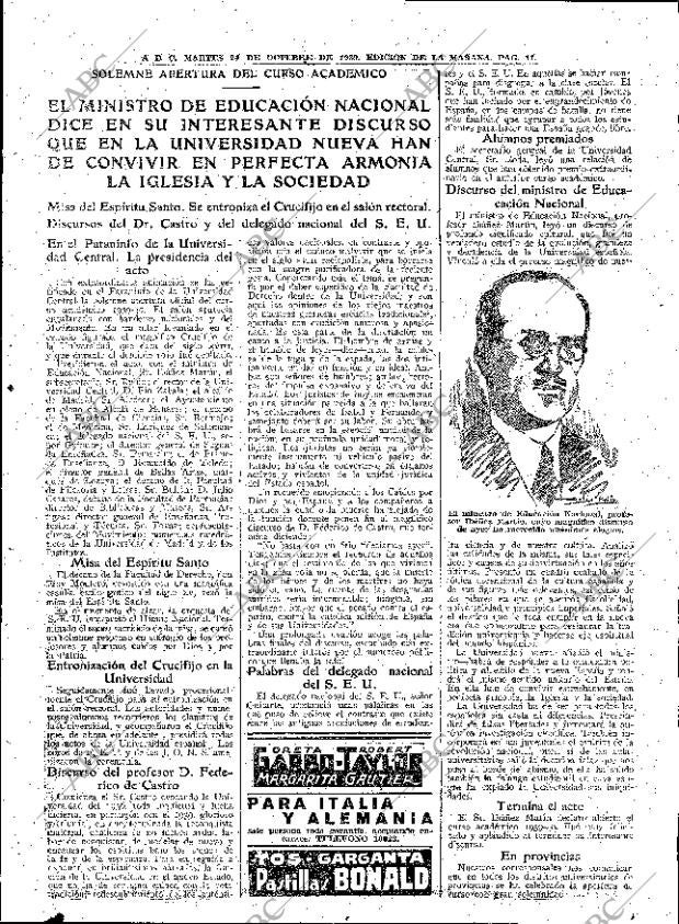 ABC MADRID 24-10-1939 página 11