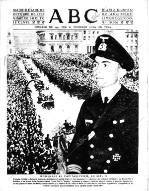ABC MADRID 26-10-1939 página 1