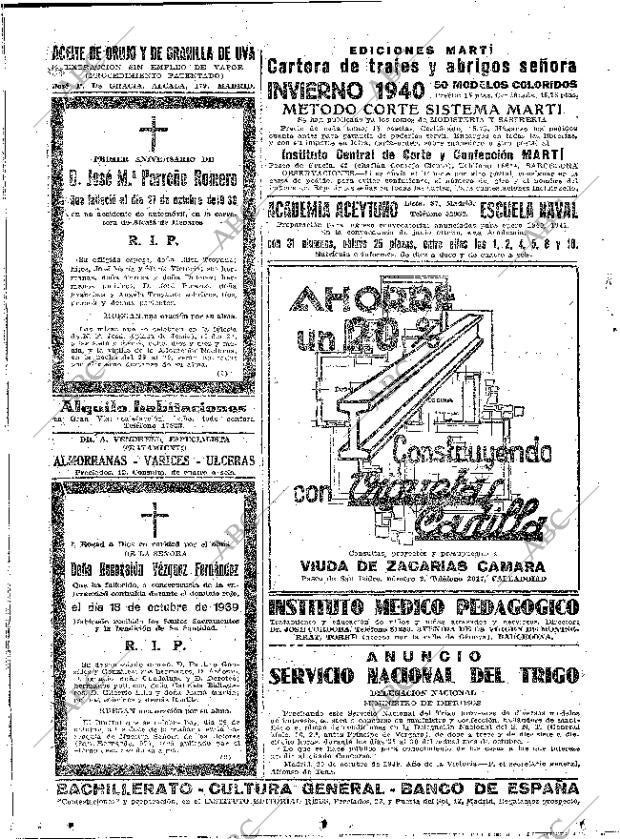 ABC MADRID 26-10-1939 página 22