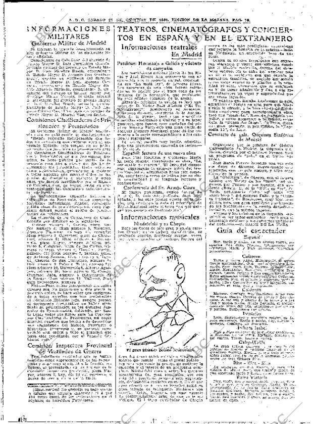 ABC MADRID 28-10-1939 página 16