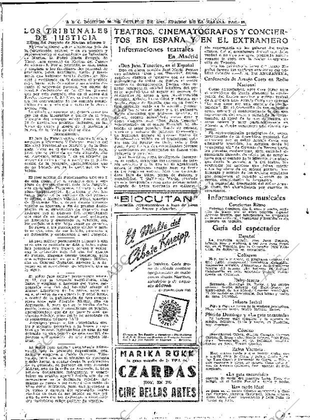 ABC MADRID 29-10-1939 página 18