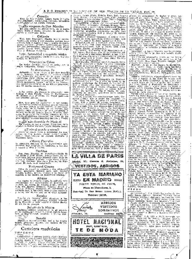 ABC MADRID 29-10-1939 página 19