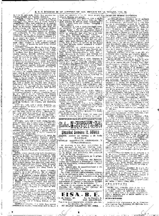 ABC MADRID 29-10-1939 página 20