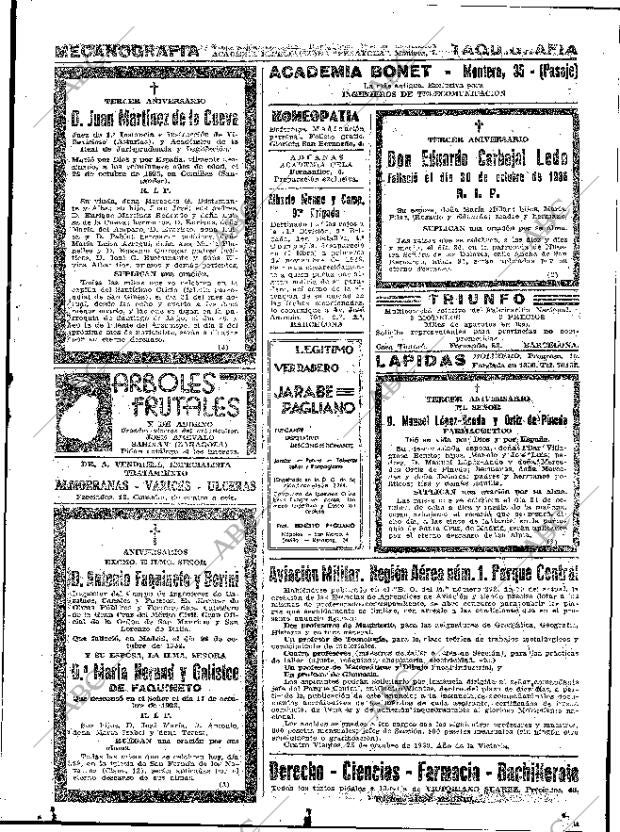 ABC MADRID 29-10-1939 página 25
