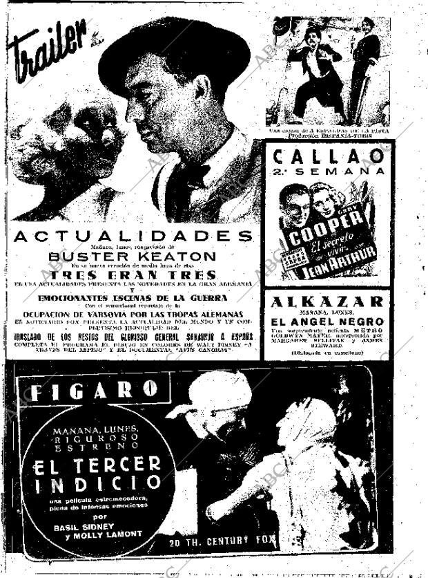 ABC MADRID 29-10-1939 página 8