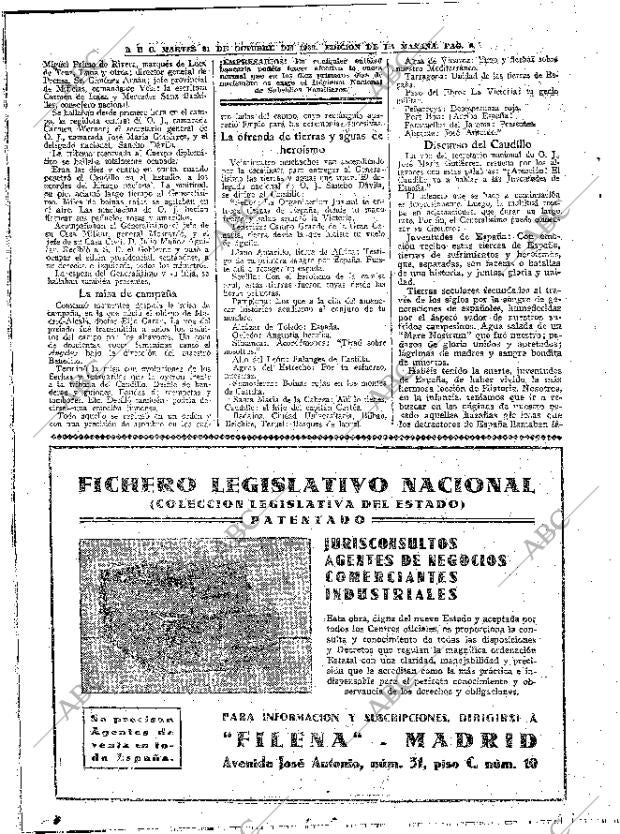 ABC MADRID 31-10-1939 página 8
