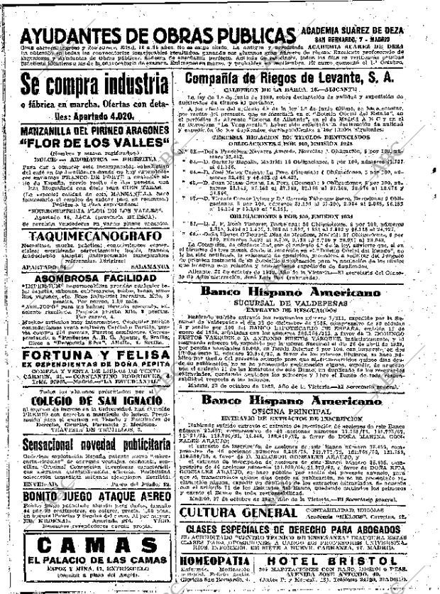 ABC MADRID 02-11-1939 página 16