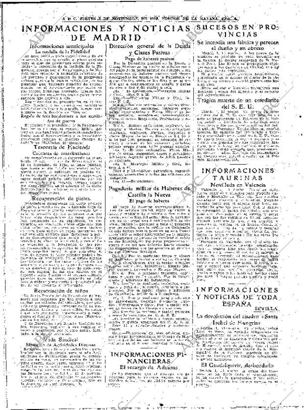 ABC MADRID 02-11-1939 página 8