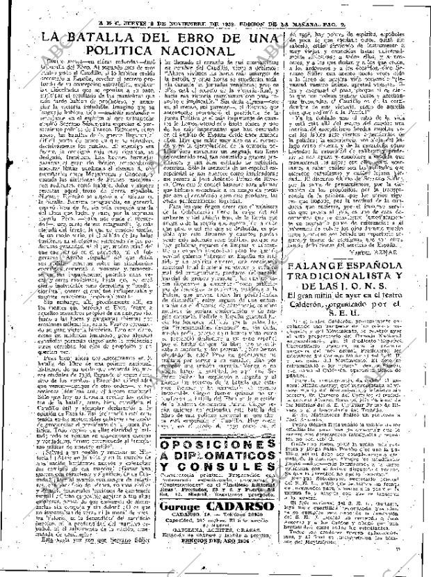 ABC MADRID 02-11-1939 página 9